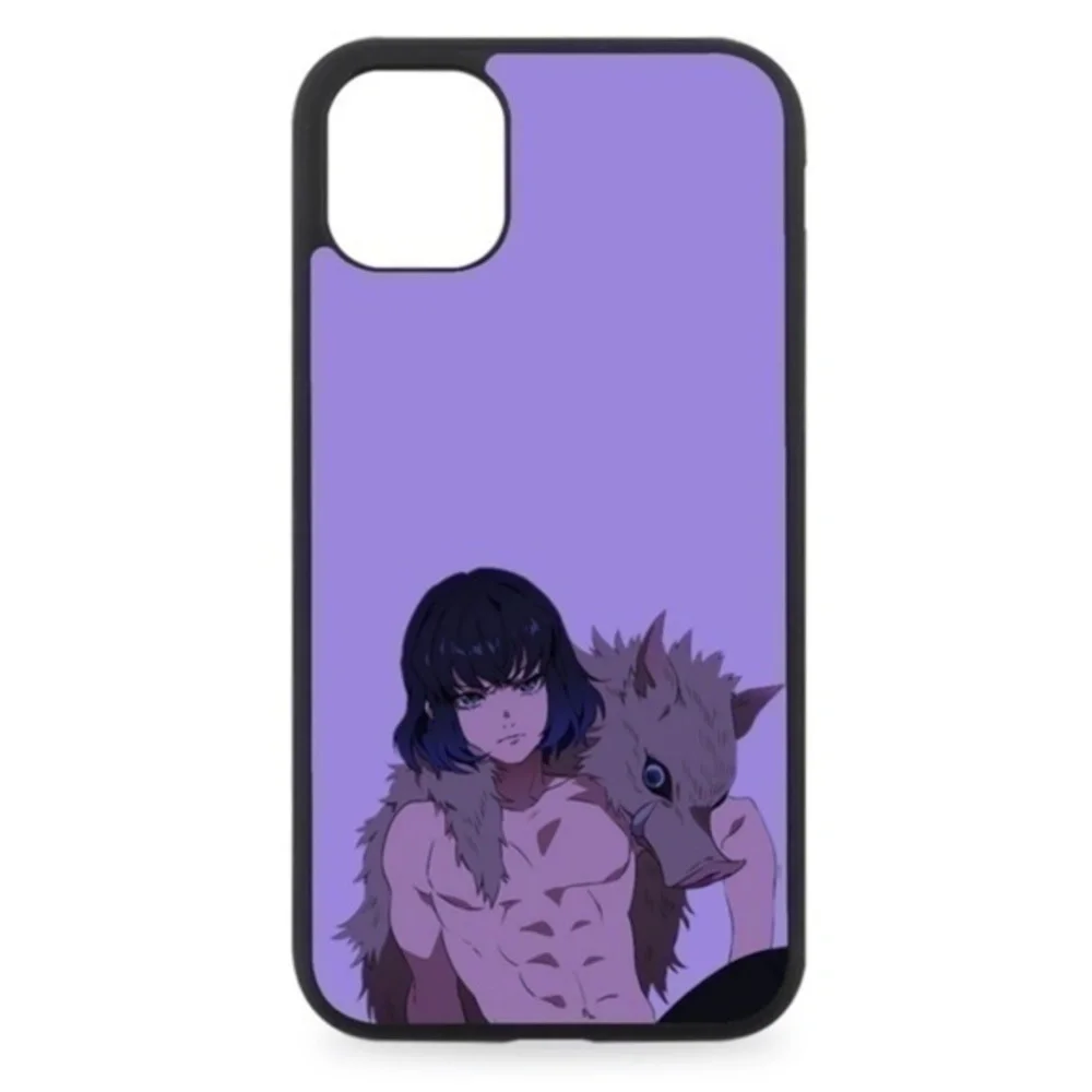 Demon Slayer Inosuke Purple Phone Case